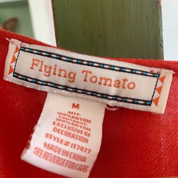 Slouchy sleeved Flyingtomato top - Picture 3 of 3